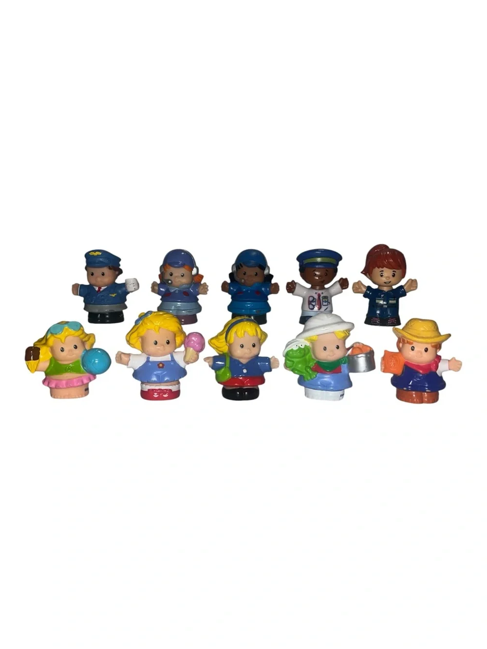 Fisher Price Little People Figures Lot of 10 Assorted Characters Bundle 3
